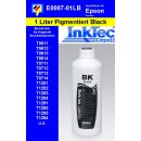 1000ml schwarze Pigmentierte Inktec Nachfülltinte für Epson Drucker