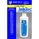 1000ml cyan Inktec Nachfülltinte für Epson Drucker