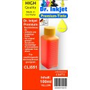 CR57Y - yellow - Dr.Inkjet Premium Nachf&uuml;lltinte in...