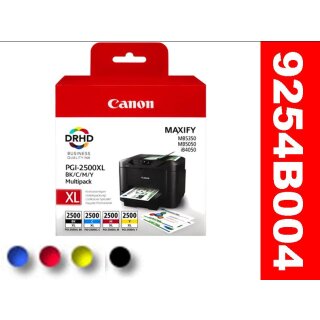 PGI-2500XL Multipack - schwarz / cyan / magenta / yellow - Canon Original Druckerpatronen