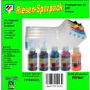 H940 XXL CISS / Easyrefillpatronen inkl. 500ml Universal...