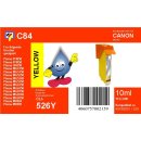 C84 - CLI526Y- yellow - TiDis Ersatzdruckerpatrone mit...