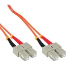 InLine® LWL Duplex Kabel, SC/SC, 50/125µm, OM2,...