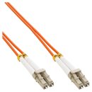 InLine® LWL Duplex Kabel, LC/LC, 50/125µm, OM2, 2m