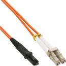 InLine® LWL Duplex Kabel, MTRJ/LC, 50/125µm,...