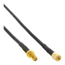 InLine® WLAN Kabel, R-SMA-Stecker auf R-SMA-Kupplung, 2m