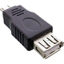 InLine® Micro-USB Adapter, Micro-A Stecker an USB A...