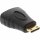 InLine® HDMI Adapter, HDMI A Buchse auf Mini HDMI C Stecker, 4K/60Hz kompatibel, vergoldete Kontakte