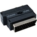 InLine® S-VHS/Scart Adapter, Scart (in/out) an 3x...