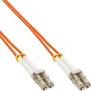 InLine® LWL Duplex Kabel, LC/LC, 50/125µm, OM2,...