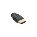 InLine® HDMI Adapter, HDMI A Stecker auf Micro HDMI D Buchse, vergoldete Kontakte