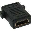 InLine® HDMI Adapter zum Einbau, HDMI A Buchse/Buchse, vergoldete Kontakte, 4K2K kompatibel