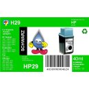 HP29 - TiDis Recyclingpatrone für 51629AE - schwarz -  mit 40ml Inhalt