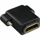 InLine® HDMI Adapter zum Einbau mit Gewinde, HDMI A...
