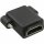 InLine® HDMI Adapter zum Einbau mit Gewinde, HDMI A Buchse/Buchse, 4K2K