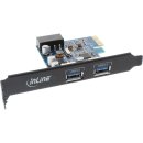 InLine® Schnittstellenkarte, 2x USB 3.0, inkl....