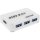 InLine® USB 3.0 Hub, 4 Port, mit 3,5A Netzteil, weiß