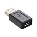 InLine® Micro-USB Adapter, USB A Buchse an Micro-USB...