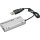 InLine® Mini USB 2.0 4-Port Hub, silber