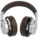 InLine® PURE I, Bluetooth Over Ear Kopfhörer mit Active Noise Cancelling braun-silber