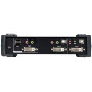 ATEN CS1762A CubiQ KVMP-Switch,2-fach, DVI, USB, Audio