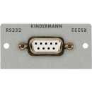 Seriell/RS232 (9pin Sub-D) Blende KINDERMANN 7444-420,...