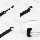 Label-The-Cable Basic, LTC 1110, 10er Set schwarz