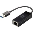 LevelOne, USB-0401, Gigabit 10/100/1000Mbps USB2.0 zu RJ-45 Adapter, Version 4