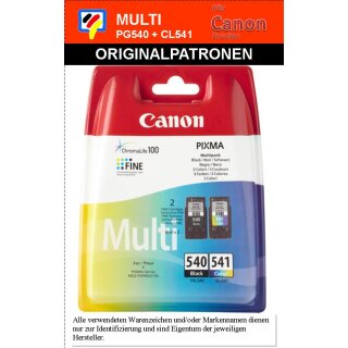 PG540B+CL541C -schwarz & color- CANON Original Multipack -5225B006-