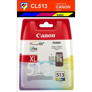 CL513 - color - Canon Original Druckerpatrone mit 13ml Inhalt -2971B001-
