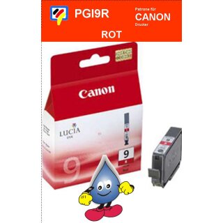 PGI9R -rot - Canon Original Druckerpatrone mit 14ml Inhalt -1040B001-