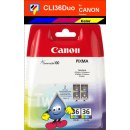 CLI-36 -color- Canon Druckerpatronen Duopack mit 2x 13ml...