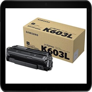 SU214A - Samsung Original-Toner CLT-K603L schwarz mit 15.000 Seiten nach Iso - für Samsung ProXpress C4010 / C4060 - SU214A