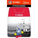 BCI6BK -Fotoschwarz- Canon Original Druckerpatrone mit...