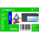 HP953CXL Cyan TiDis Recyclingpatrone mit ca.1600 Seiten...