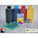 IRP1024-100 - Sparpack CISS / Easyrefill T1281-T1284 Multipack mit 4 Patronen und 4 x 100ml Dr.Inkjet Premium Nachfülltinte