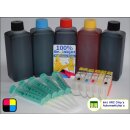 IRP1054-250 - CISS / Easyrefillpatronen Supersparpack mit 5 x 250ml Premium Nachfülltinte von Dr. Inkjet ersetzen die PGI570XL und die CLI571XL Druckerpatronen