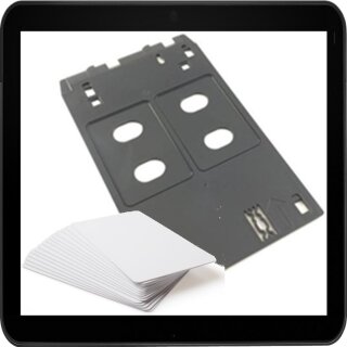 MG6370 - SPP310 - Inkjet Card Tray / Tintenstrahldrucker Kartenschublade  - Drucktray inkl. 10 Inkjet PVC Karten einsetzbar im Canon MG6370