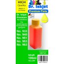 HR74Y - yellow- Dr.Inkjet Premium Nachfülltinte in...