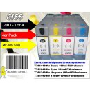 T7911-T7914 Multipack mit 4 Patronen - IRP790MP - 4 CISS...