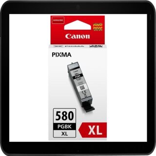 Canon PGI-580XLPGBK Schwarzpatrone mit ca. 400 Seiten...
