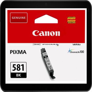 Canon CLI-581BK Schwarzpatrone mit ca. 1.505 Seiten Druckleistung nach ISO - 2106C001