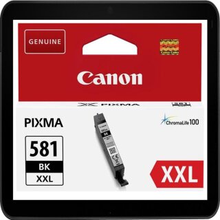 Canon CLI-581XXLBK Schwarzpatrone mit ca. 6.360 Seiten...