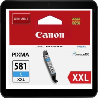 Canon CLI-581XXLC Cyanpatrone mit ca. 820 Seiten...