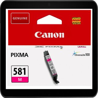 Canon CLI-581M Magentapatrone mit ca. 237 Seiten Druckleistung nach ISO - 2104C001
