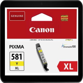 Canon CLI-581XLY Yellowpatrone mit ca. 514 Seiten...