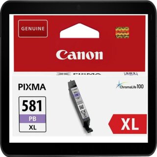 Canon CLI-581PBXL Photoblaupatrone mit ca. 4.710 Seiten Druckleistung nach ISO - 2053C001