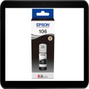 C13T00R140 - Epson 106 Ecotank Fotoschwarze Druckertinte...