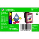 HP304XL - TiDis Druckerpatrone color mit 18ml Inhalt...