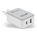 InLine® Quick Charge 3.0 USB Netzteil,...